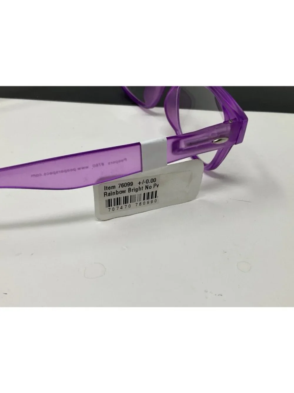Peepers +0.00 Reading Glasses Purple 760 Rainbow Bright